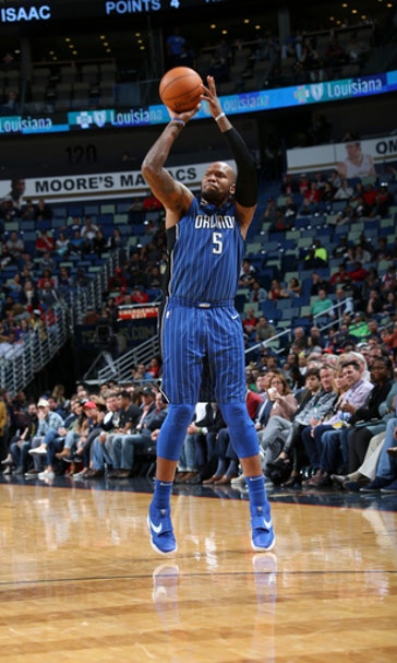 Speights' 3-point outburst leads Magic past Pelicans, 115-99 (Oct 30, 2017)